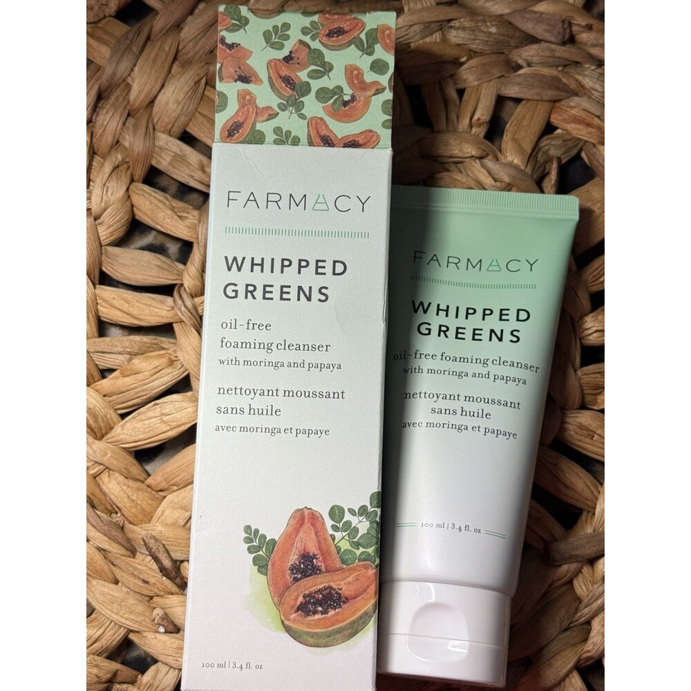 Farmacy Whipped Greens Oil-Free Foaming Cleanser 100 ml/3.4 fl oz